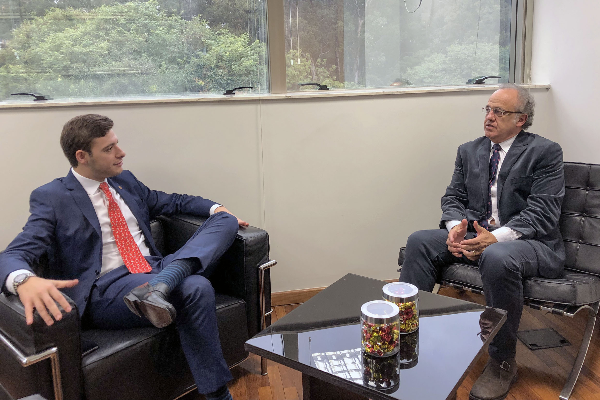 Thiago Auricchio e Dimas Ramalho